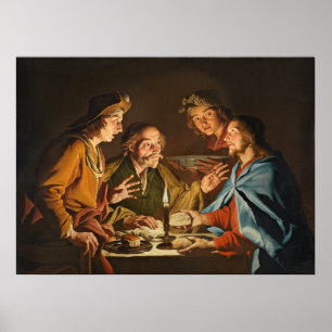 Poster "A Ceia em Emaús"