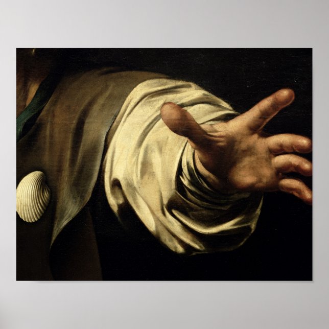 Poster A Ceia em Emmaus, 1601 (Frente)