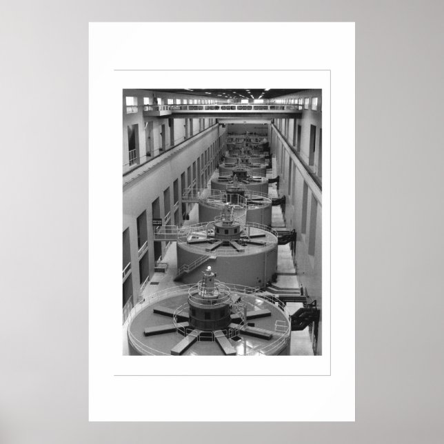 Poster a central elétrica (Frente)