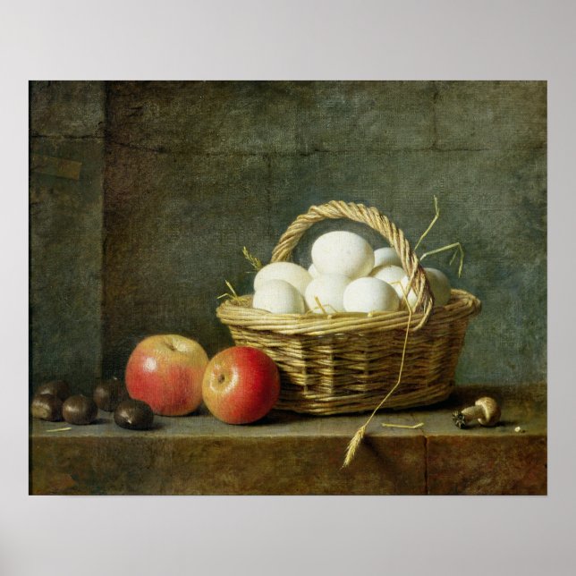 Pôster A cesta dos ovos, 1788 (Frente)