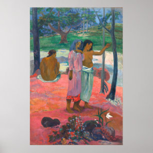Poster A Chamada, 1902, de Paul Gauguin