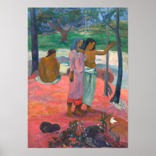 Poster A Chamada, 1902 por Paul Gauguin