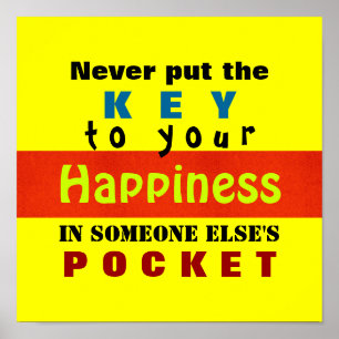 Pôster A CHAVE ~ Cartaz 12x12 (Opções de Tela)