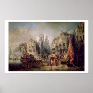 Poster A chegada de Fernando Alvarez de Toledo, Duque de