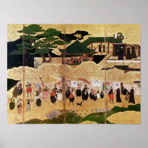 Poster A chegada do português em Japão