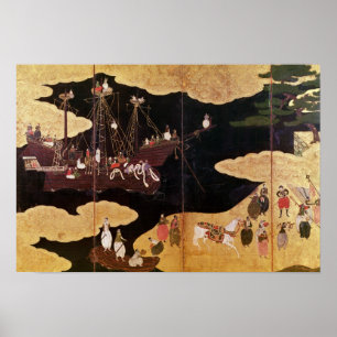 Pôster A chegada do português em Japão 2