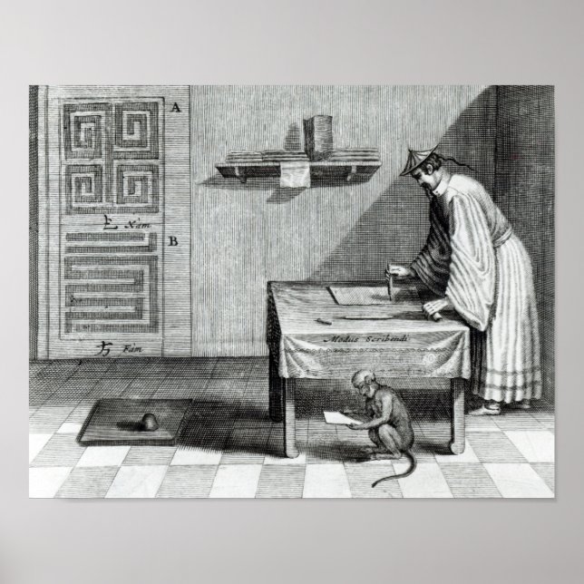 Pôster A Chinese Scribe (Frente)