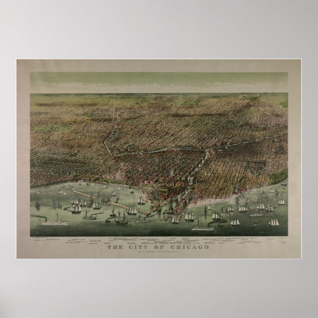 Pôster A cidade de Chicago (Frente)