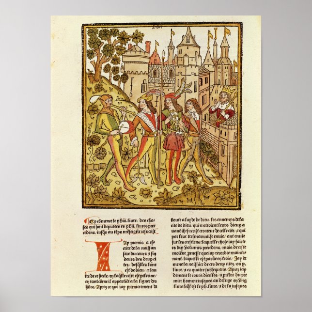 Poster A Cidade de Deus e a Cidade deste Século (Frente)