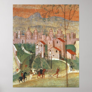 Pôster A cidade de Prato (fresco)