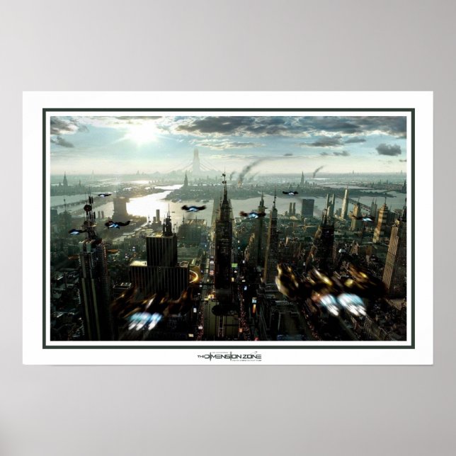 Poster A Cidade do Futuro (Frente)