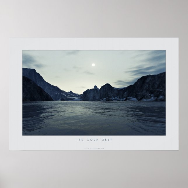 Pôster a cinza fria (Frente)