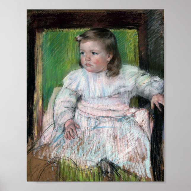 Poster A Cinza Rosa, Mary Cassatt (Frente)