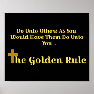 Poster A Citação da Regra de Ouro