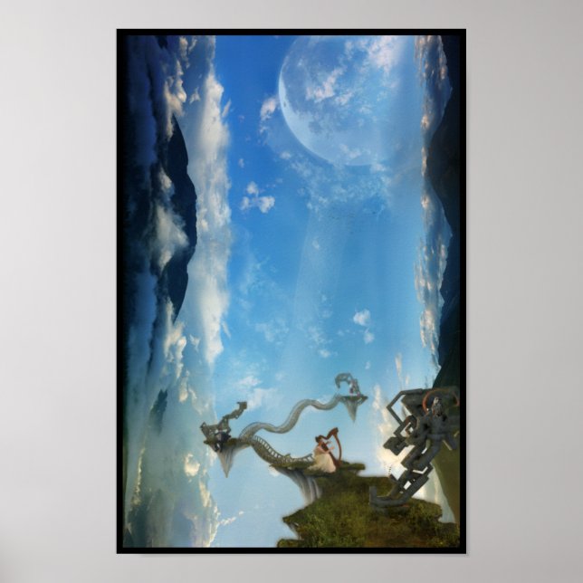 Poster a cobra e a lua (Frente)