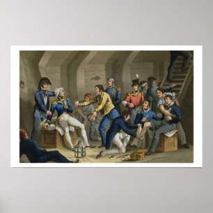 Poster A Cockpit, Batalha do Nilo, mostrando Nelson