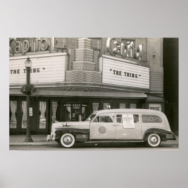 Pôster A coisa (Frente)