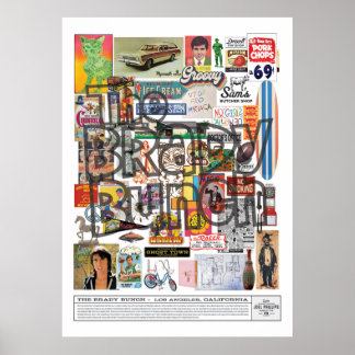 POSTER A COLAGEM DO BUNCH DA BRADY