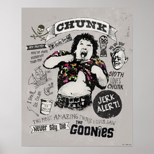 Poster A Colagem Retroativa do Bloco das Goonies (Frente)