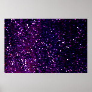 Poster A colheita de brilho acende fundo. roxo e preto