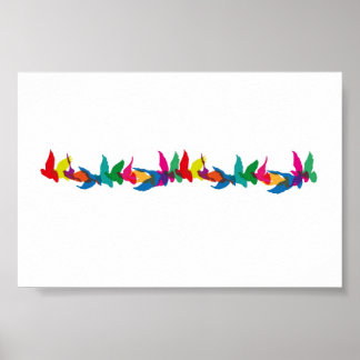 Pôster A colourful flight of fancy