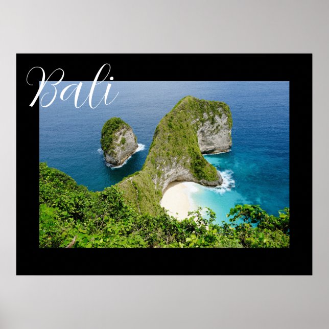 Poster A Coluna da Terra — A Descida Sagrada de Bali (Frente)