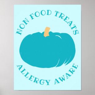 Poster A comida da abóbora da cerceta não trata a alerg