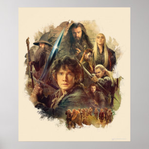 Pôster A Companhia e os Elfos da Mirkwood
