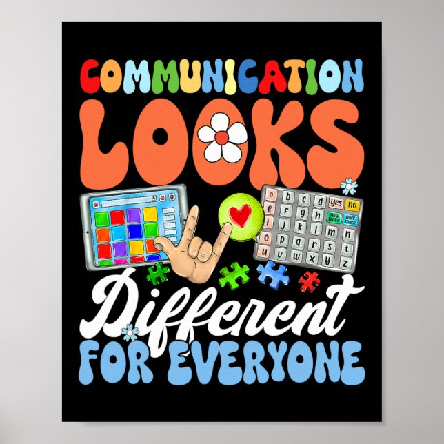 Poster A comunicação Groovy é diferente para todos  (Frente)