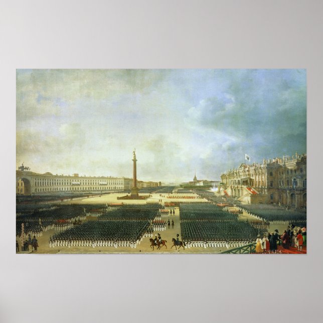 Poster A confirmação da coluna Alexander (Frente)