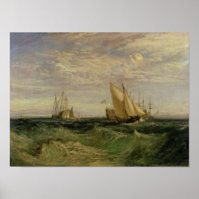 Pôster A Confluência do Tâmisa e da Medway (Frente)