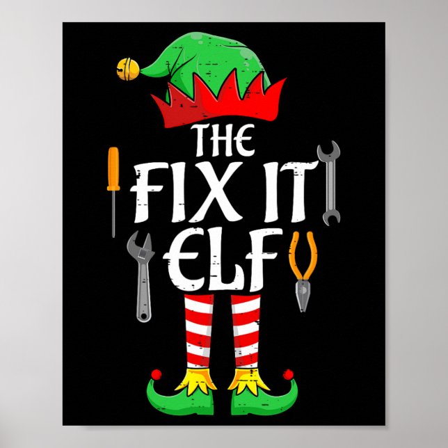 Poster A Consertação Da Família De Natal Que Combina Com  (Frente)