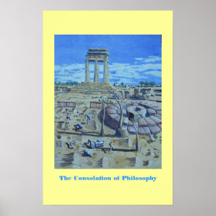 Poster A consolação da filosofia