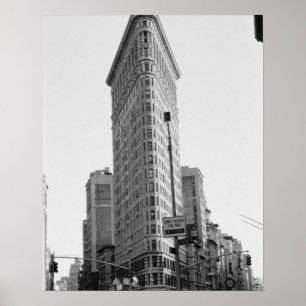 Pôster A construção de Flatiron (foto)