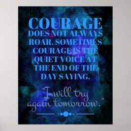 Poster A Coragem Nem Sempre Roda