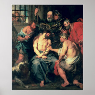 Poster A coroação com espinhos, 1618-20