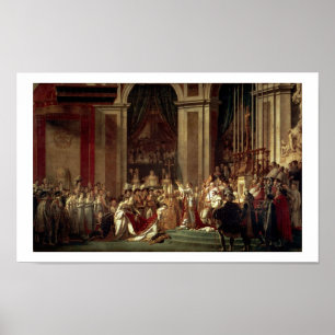Pôster A coroação de Napoleon, (1806)
