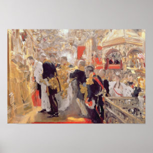 Poster A coroação do imperador Nicholas II