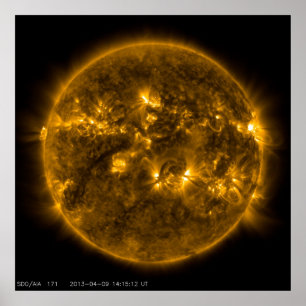 Pôster A corona quieta de Sun