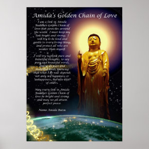 Poster A corrente dourada de Amida do amor 1
