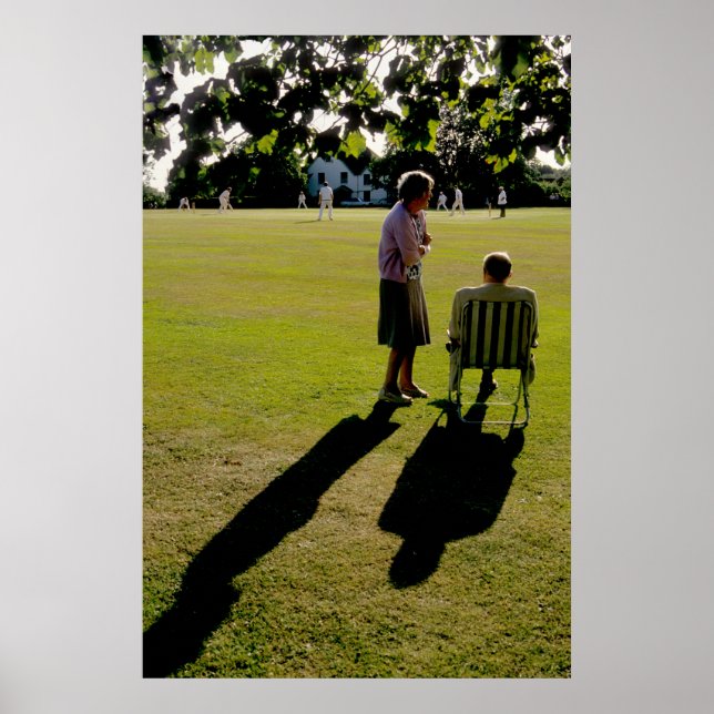 Poster A Correspondência de Críquete (Frente)