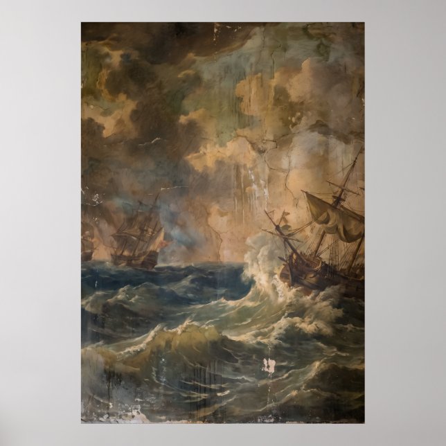 Poster A Costa da Tempestade da Arte de Parede dos Ancest (Frente)