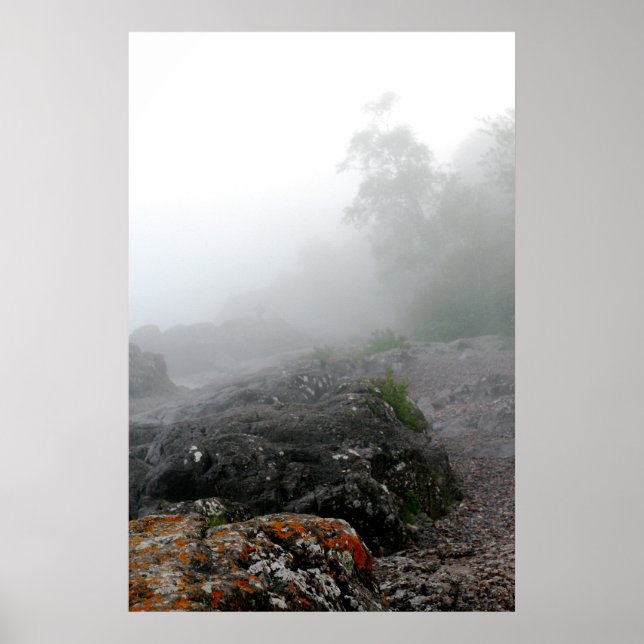 Pôster A Costa Norte do Lago Superior (Frente)