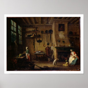 Pôster A cozinha burguês