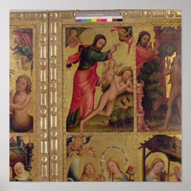 Pôster A Criação da Eva, um painel do Grabower (Frente)