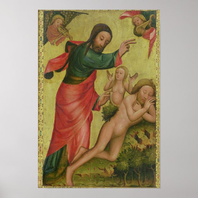 Poster A Criação da Eva, um painel do Grabower (Frente)