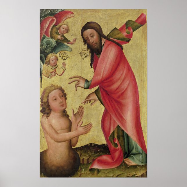 Pôster A Criação de Adão (Frente)