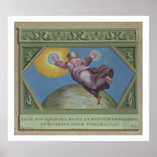 Pôster A Criação de Luz, ilustração do Rapha (Frente)