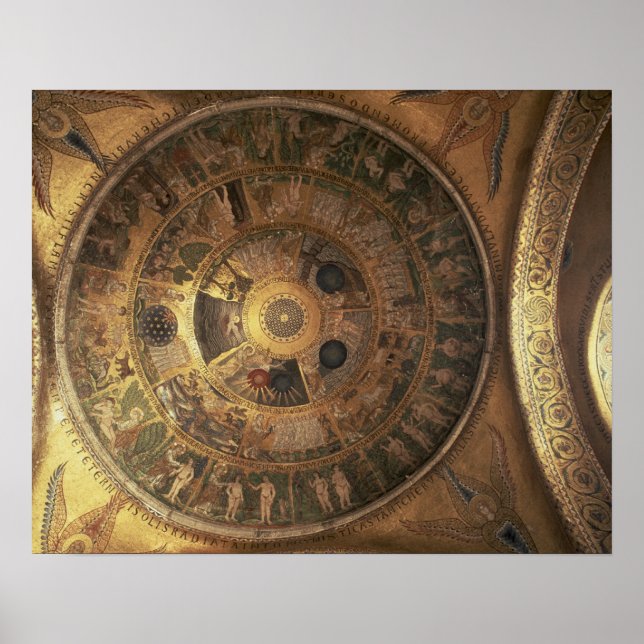 Pôster A Criação do Mundo, da Gênesis Cupola (Frente)