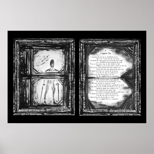 Poster A Crippled Boy (Frente)